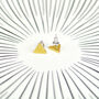 Tiny Gold Stud Earrings, thumbnail 2 of 3