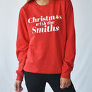 'christmas With The' Personalised Sweatshirt Jumper By Ellie Ellie | notonthehighstreet.com