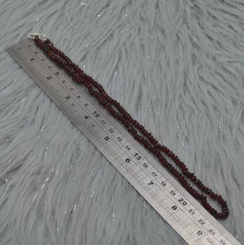 Red Garnet Beaded Necklace, 8 of 8