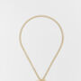 English Rose Pearl Gold Chain Necklace, thumbnail 5 of 8