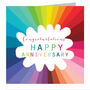 Colourful Happy Anniversary Card, thumbnail 2 of 5