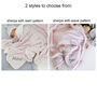 Personalised Pink Sherpa Blanket And Lamb Comforter Set, thumbnail 2 of 12