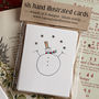 Pack Of Six Snowmen With Stars Cards, thumbnail 5 of 6
