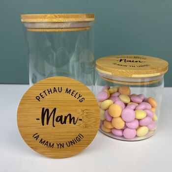 Personalised Welsh Treat Jar, 2 of 3