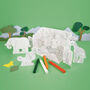 Colour In Pop Up Jungle Play Scene, thumbnail 1 of 7