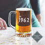 Personalised 1963 60th Birthday Glass, thumbnail 1 of 6