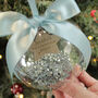 Personalised Star Baby's First Christmas Bauble, thumbnail 2 of 5