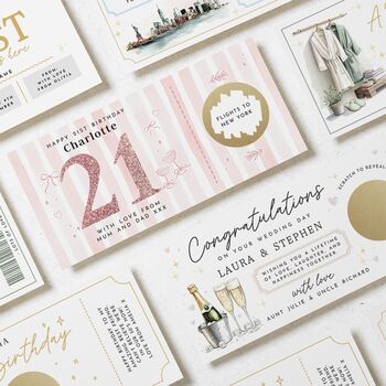 Personalised 21st Birthday Scratch Reveal Gift Voucher, 4 of 4