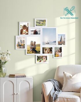 Collage Photo Frames Multi Picture Frame Set, 3 of 7