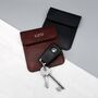Personalised Leather Rfid Safe Car Key Fob Pouch, thumbnail 1 of 5