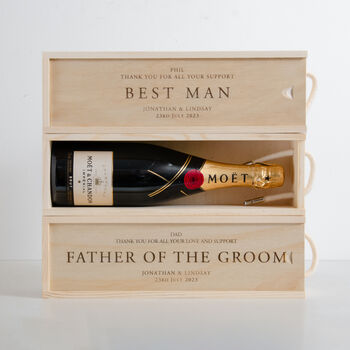 Personalised Groomsman / Best Man Bottle Box, 6 of 7