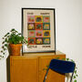 Our Happy Little Home Retro Print, thumbnail 3 of 7