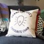 Personalised Favourite Seat Cushion, thumbnail 2 of 6
