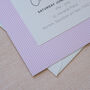 Pink Girls Baby Shower Invitations, thumbnail 6 of 7