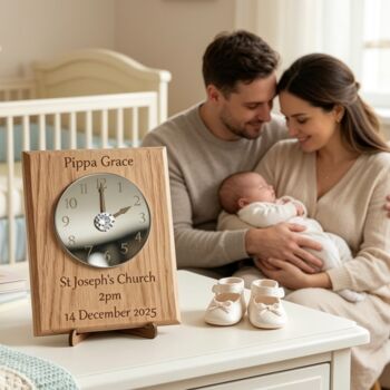 Personalised Christening Plaque, Keepsake, 8 of 9
