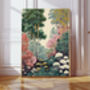 Japanese Vintage Forest Art Print, thumbnail 1 of 4