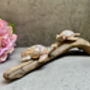 Double Painted Turtle Figurine Ornament – Root Sculpture, thumbnail 6 of 12