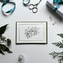 The Holly And The Ivy Christmas Card Single Or Set, thumbnail 1 of 4