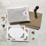 Folk Floral Watercolours Flat Note Card Gift Set, thumbnail 5 of 7