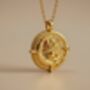 Virgo Zodiac Necklace 18k Gold Plated Gift, thumbnail 1 of 7
