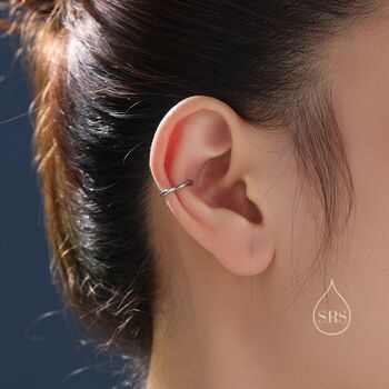 Piercing Free Sterling Silver Ear Cuff, 6 of 9