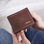 Personalised Leather Wallet With Triple Stitch, thumbnail 1 of 7