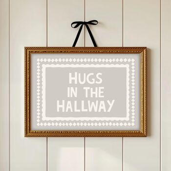 Hugs In The Hallway Print, 7 of 7