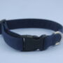 Dark Blue Dog Collar, thumbnail 1 of 12