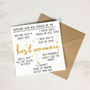 Personalised Be My Best Man/Best Woman Card, thumbnail 5 of 5