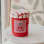 Cherry Jam Jar Cottagecore Wax Melt Burner, thumbnail 3 of 3