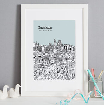 Personalised Peckham Print, 6 of 10