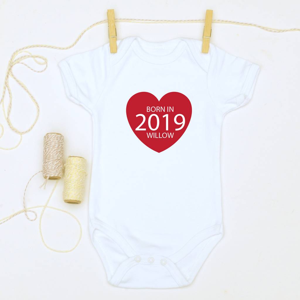born 2019 babygrow