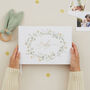 My Baby Journal Floral | Luxury Baby Memory Book With Flowers, thumbnail 1 of 12