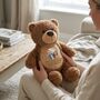 Personalised Photo Comfort Keepsake Teddy Bear Brown, thumbnail 2 of 7