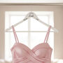 Personalised Prom Dress Diamante Embellished Hanger, thumbnail 2 of 6