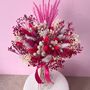 Hot Pink Dried Flower Bouquet, thumbnail 1 of 5