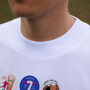 Man United Beer Mats Oversized T Shirt, thumbnail 9 of 10