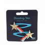 Shooting Stars Glitter Hair Clips, thumbnail 3 of 4