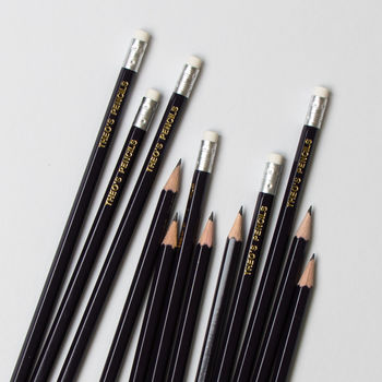 12 Personalised Graphite Pencils, 3 of 7