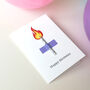 Personalised Happy Birthday Candle Card, thumbnail 2 of 4