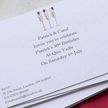 Personalised Illustrated Invitations, 2 of 8
