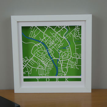 Personalised Map Location Box Frame, 10 of 10