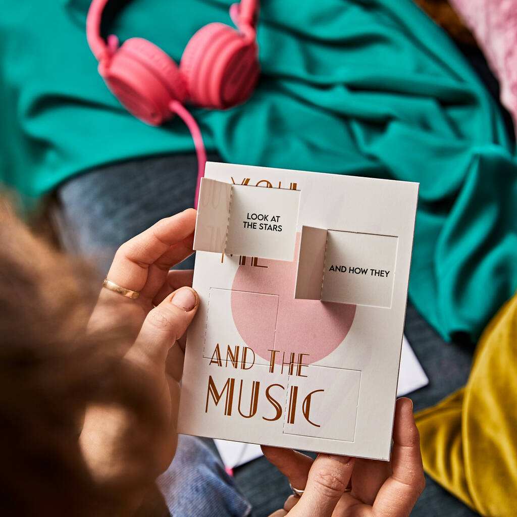 Personalised Valentine's Spotify Playlist Card By MixPixie