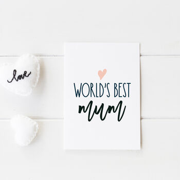 World's Best Mum Card, 4 of 10