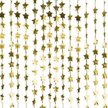 Gold Foil Star Party Backdrop Decoration, 2 of 2