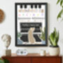 Custom Personalized Piano Learning Art For Children, thumbnail 2 of 7