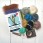 Peaceful Pond Needle Felting Craft Kit, thumbnail 4 of 5