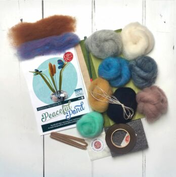 Peaceful Pond Needle Felting Craft Kit, 4 of 5