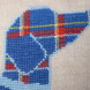 Tartan Dachshund Cross Stitch Kit, thumbnail 2 of 5