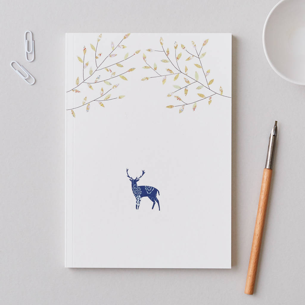 Large A5 Stag Notebook